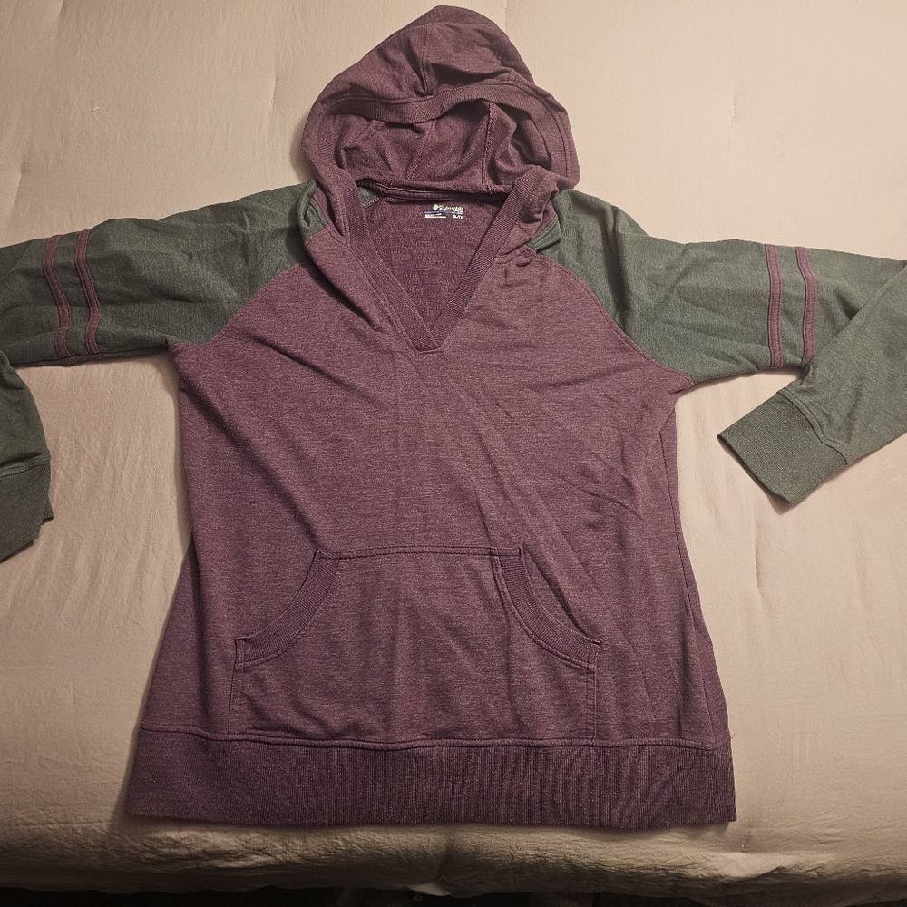Columbia purple hoodie